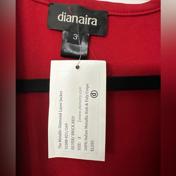 Dianaira The Metallic Diamond Layer Jacket - Picture 6 of 6